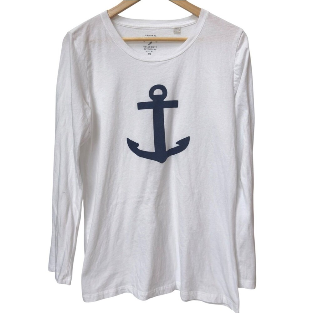 League Collegiate Outfitters Long Beach Island Anchor Long Sleeve Shirt. XL.